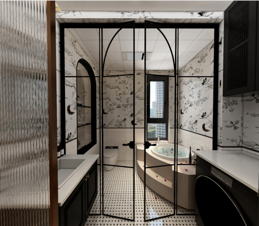 最新衛(wèi)生間半墻隔斷