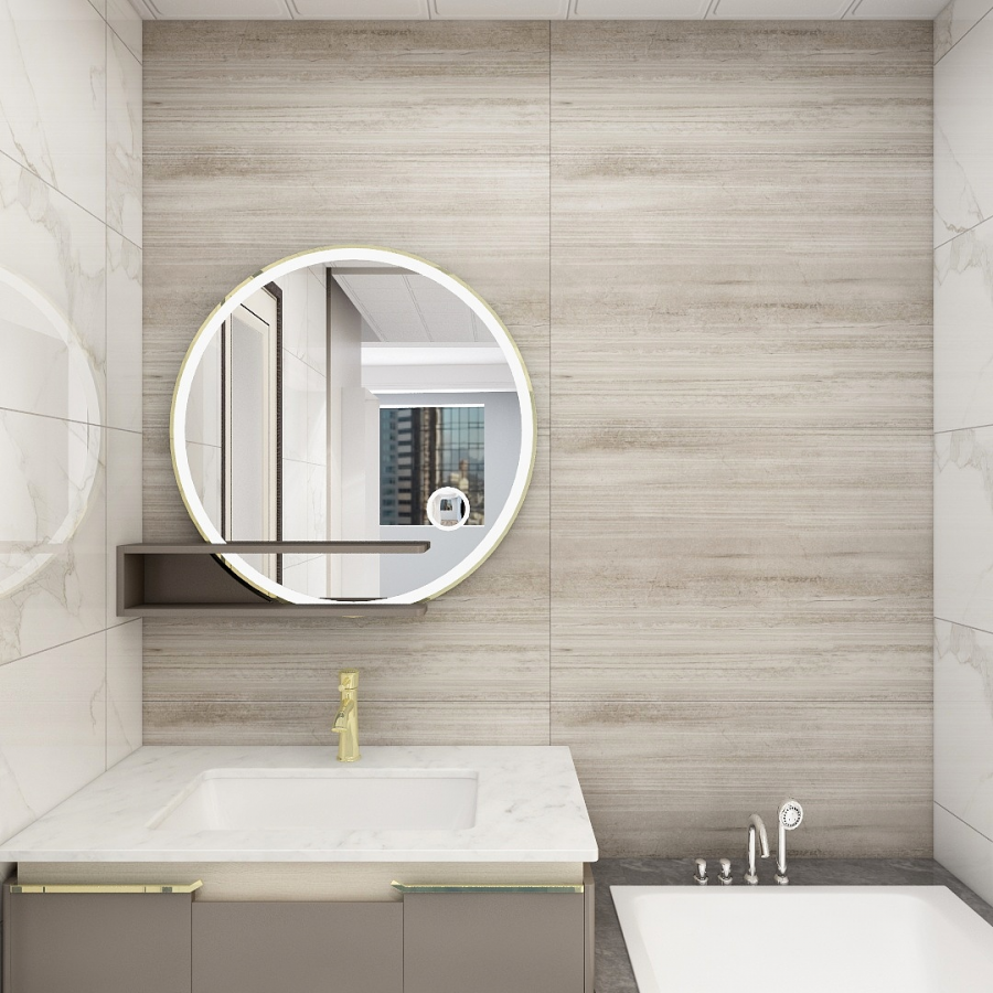 小平米衛(wèi)生間干濕隔斷