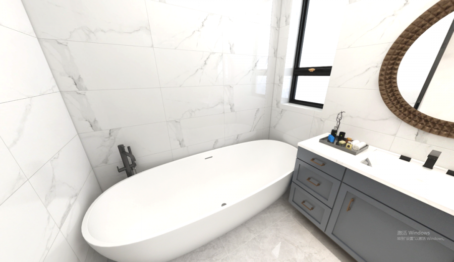 小平米衛(wèi)生間干濕隔斷