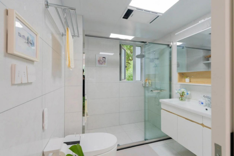 小平米衛(wèi)生間干濕隔斷