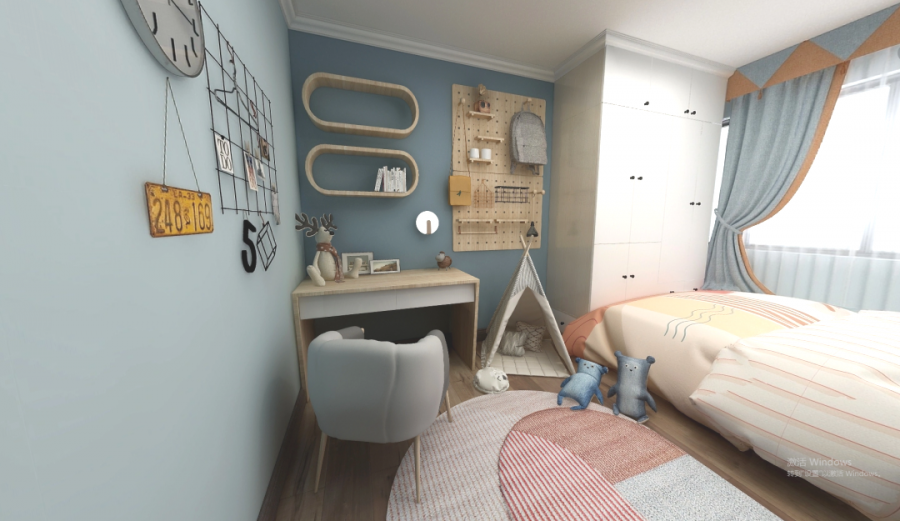 12平米兒童房裝修設(shè)計(jì)